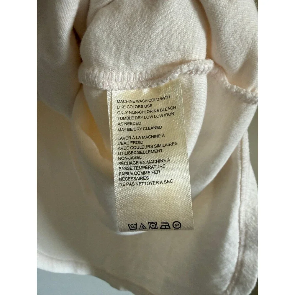 Free People Ruby Jacket Cream Small Oversized Button Down Collar Shacket